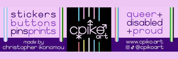 CPikeArt decorative banner.