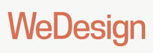 WeDesign Logo in orange