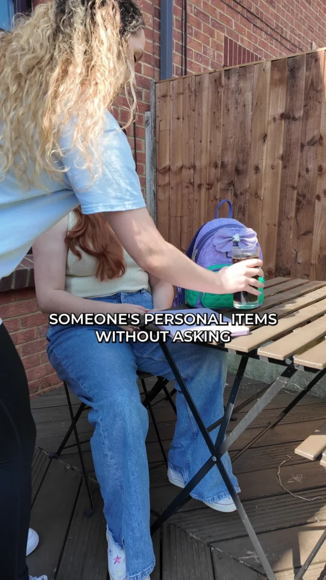 Don't touch someone's mobility aid without their express consent!! You'd think this might be common sense but it happens way too often. 

Please share this with someone who can relate or needs to hear this!

As disabled people we get asked all sorts of questions that people would never dare to ask a non-disabled person, but unfortunately it doesn't stop at questions. What other behaviours have you seen towards disabled people that people would never do to a non-disabled person. Let me know in the comments.

You wouldn't move someone's personal belongings away from them, like a handbag, tablet or phone, without asking. They are often expensive & personal items we don't want others to touch. So don't move someone's mobility aid out of the way without asking, even if they aren't directly using it. It's necessary for a mobility aid to be available to it's user whenever they need it and they are very expensive pieces of kit and it can be devastating if they get lost or damaged because someone has moved it. I've had a walking stick taken off me whilst I was using it and used by someone as a microphone & air guitar before and it's just not okay!

You wouldn't lean on someone mid conversation especially if it's your first meeting. It would be a very uncomfortable situation. So please don't lean on someone's mobility aid without asking. This one happens to me all the time and it's very uncomfortable. It may cause pain or discomfort to the user or end up accidentally adjusting carefully chosen settings. Please treat people's mobility aids as extension of their bodies.

You wouldn't move someone out of the way if you wanted to get past. You would probably either wait or simply say 'sorry, excuse me'. So don't try and move a wheelchair user just because their chair has wheels. It's a very scary experience and can cause injury. Just take the 2 seconds to ask, like you would for anyone else.

#DisabilityAwareness #DisabilityEducation #MobilityAids #MobilityAidAwareness #WheelchairUser
